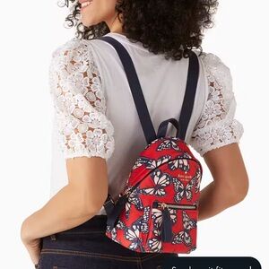 Kate Spade Chelsea The Little Better Butterfly Toss Printed Mini Backpack